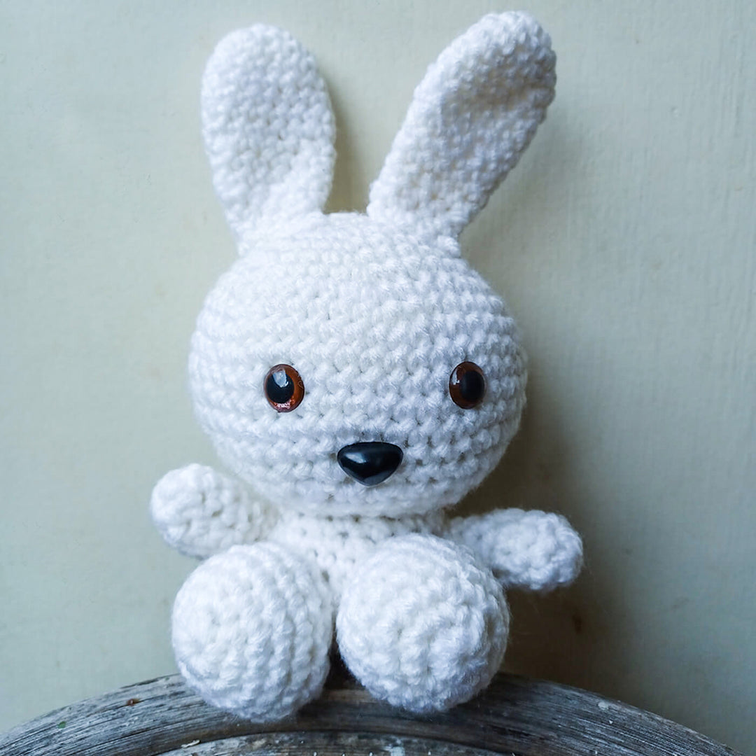 Small Bunny Amigurumi Crochet Toy