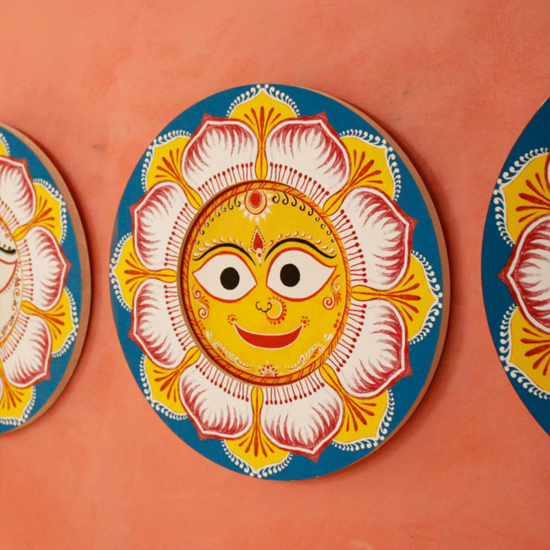Traditional Wall Frames - Jagannathji - Set of 3