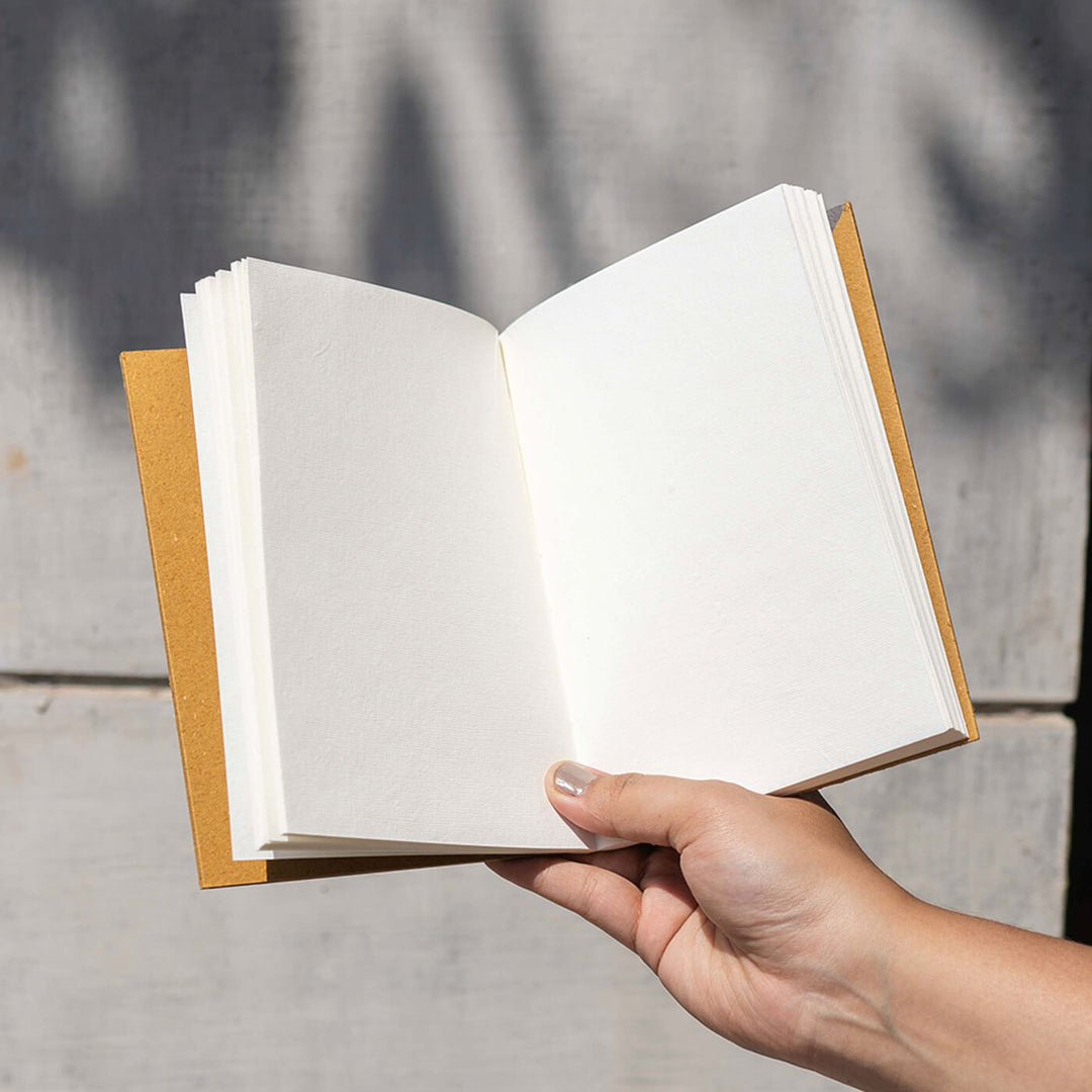 Sustainable Personalized Blank Notebook | 96 Pages, B6