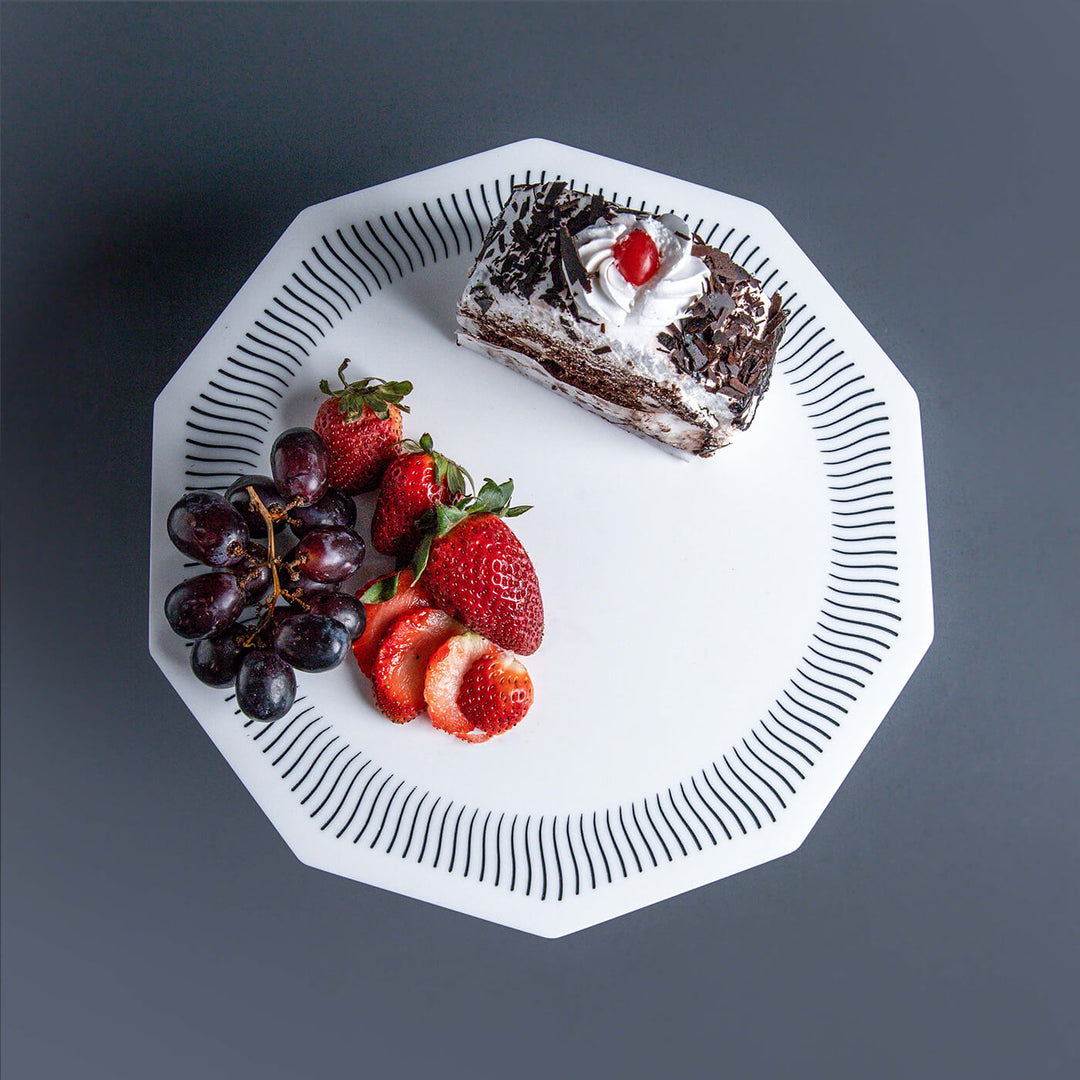 Christa Mango Wood Cake Stand