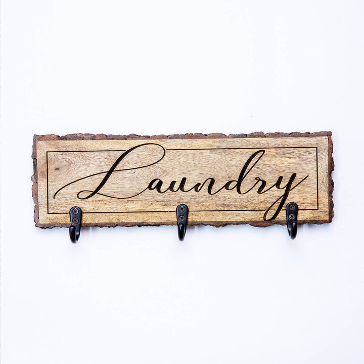 "Laundry" Edged Wall Hook