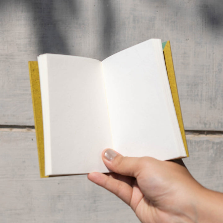 Sustainable Personalized Blank Notebook | 96 Pages, B7