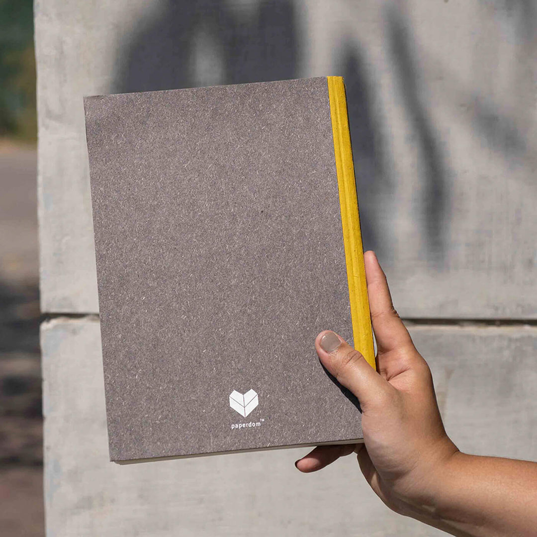 Sustainable Personalized Blank Notebook | 120 Pages, B5