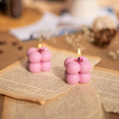 Pearl Drop Aroma Candles (Set of 2)