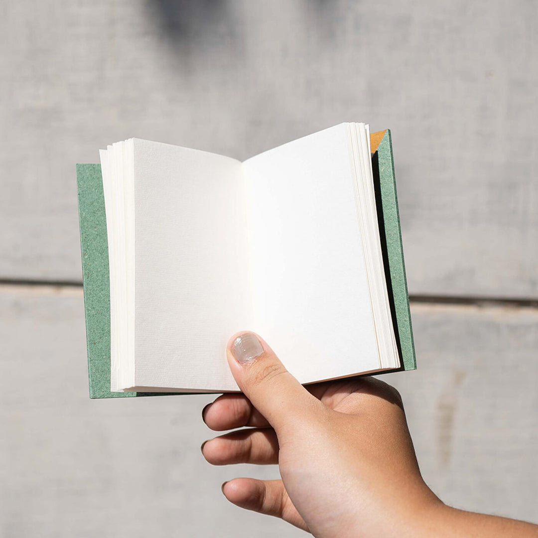 Sustainable Personalized Blank Notebook | 96 Pages, A7