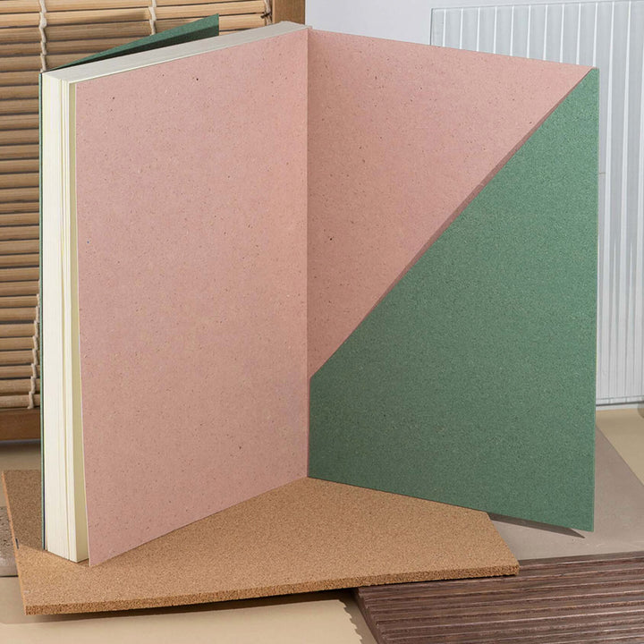 Sustainable Personalized Blank Notebook | 120 Pages, A4