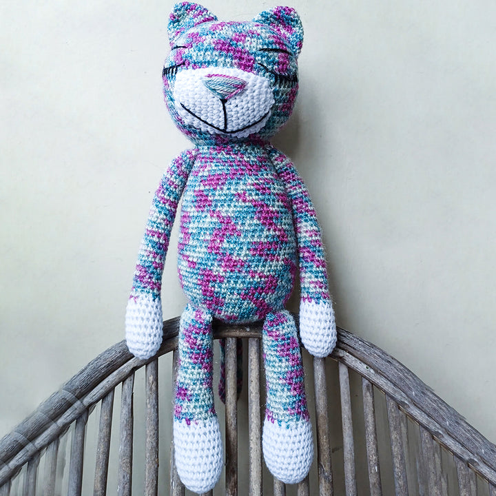 Large Cat Amigurumi Crochet Toy