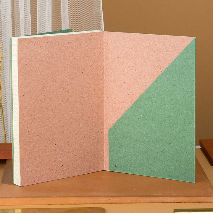 Squared Grid Tree Free Personalized Journal| 144 Pages, A5