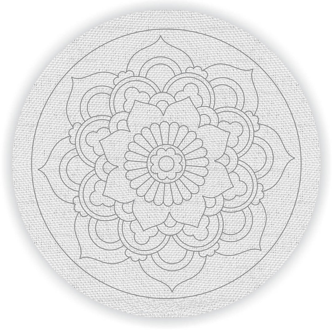 Trial Pack - Flora and Fauna Premarked Canvas Bases - Set of 7