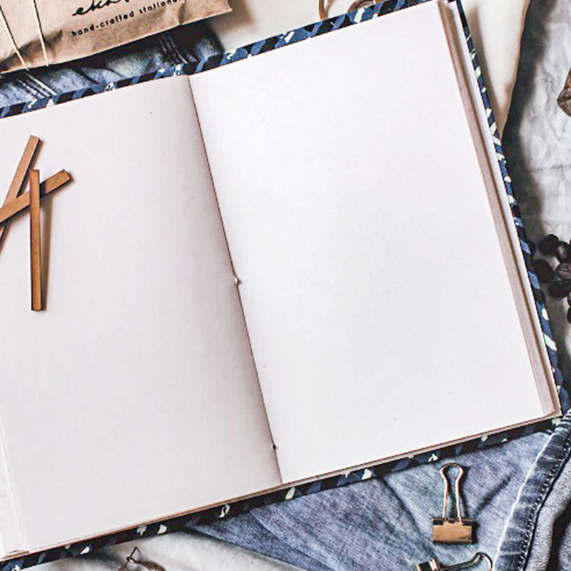 Yellow Floral A5 Journal