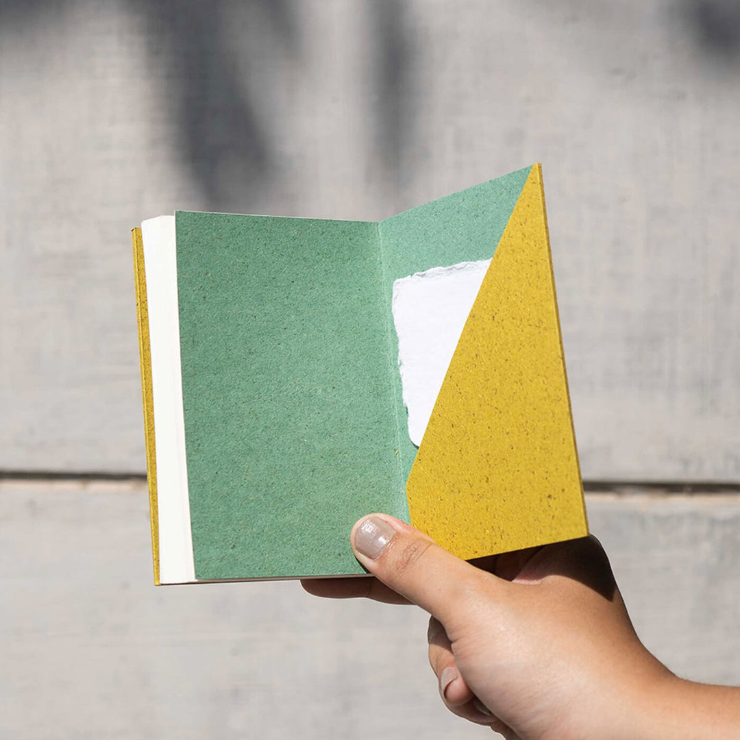 Sustainable Personalized Blank Notebook | 96 Pages, B7