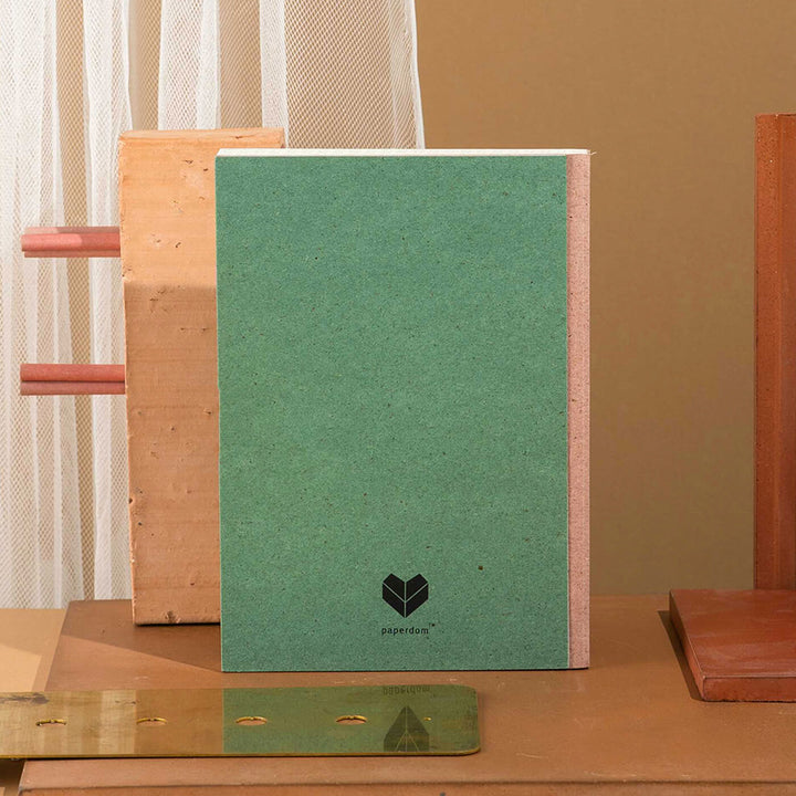 Squared Grid Tree Free Personalized Journal| 144 Pages, A5