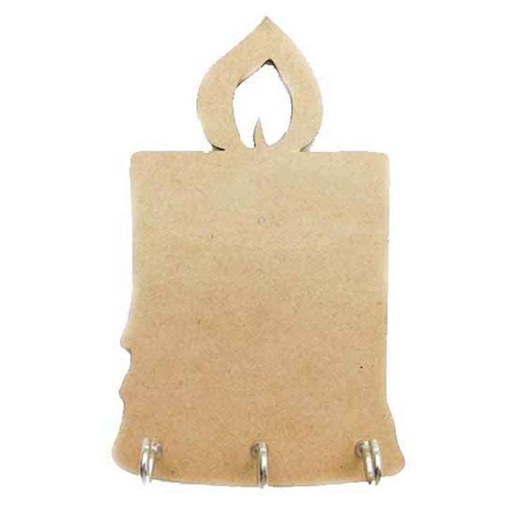 Ready to Paint MDF Key Holder - Candle