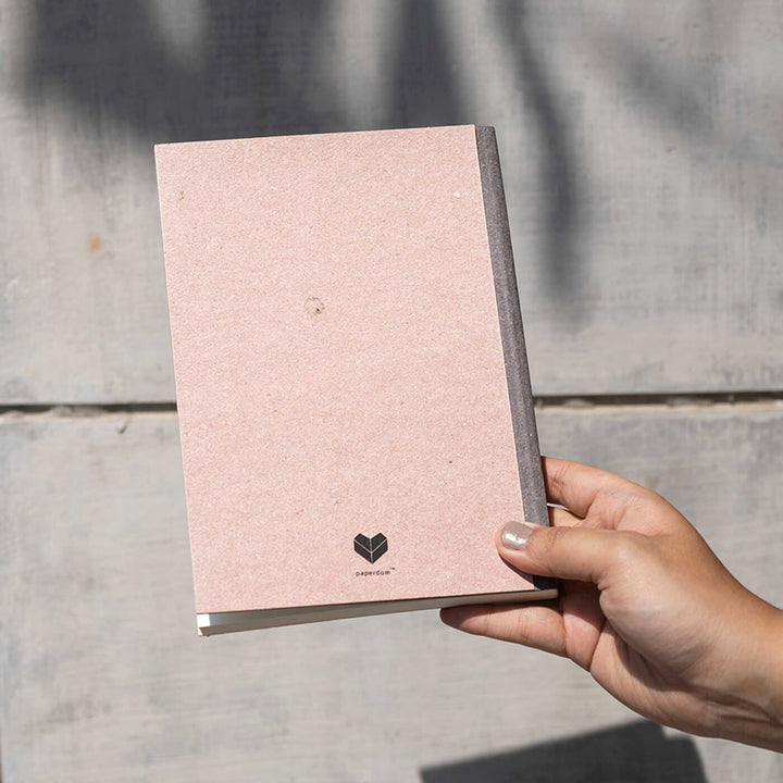 Sustainable Personalized Blank Notebook | 144 Pages, A5