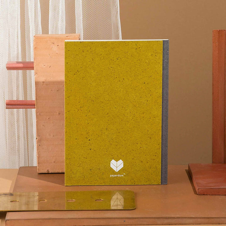 Tiled Grid Eco-friendly Personalized Notebook| 96 Pages, A5