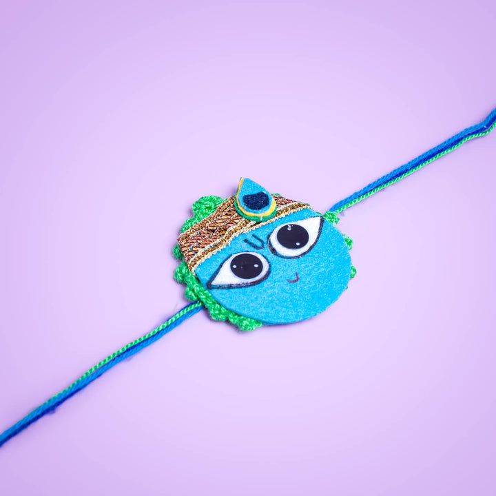 Radha & Krishna Bhaiya Bhabhi Rakhi | Set of 2