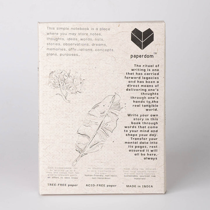 Squared Grid Tree Free Personalized Journal| 144 Pages, A5