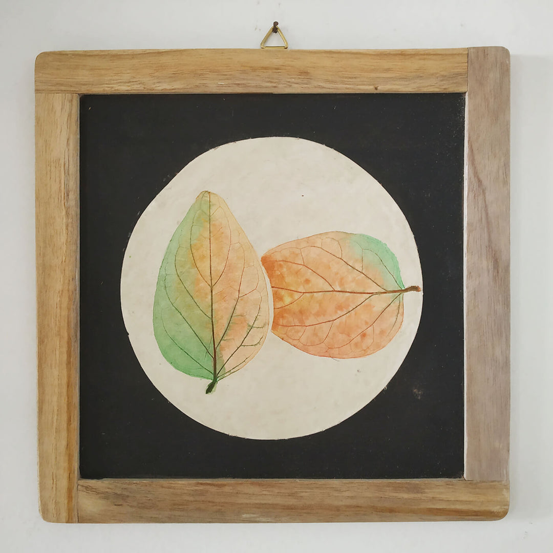 Leaf Imprint Wall Decor - Spring - Zwende