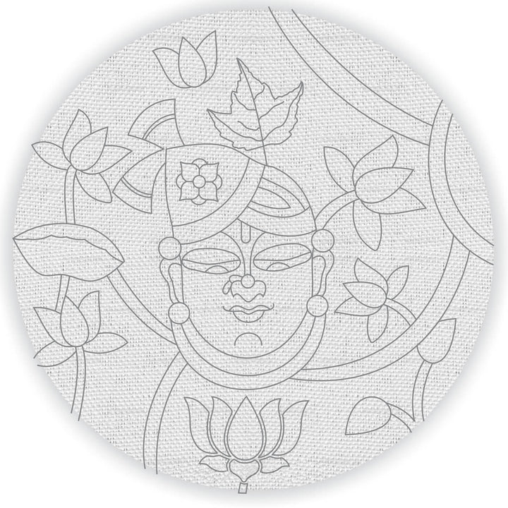 Pre Marked Canavs Base - Srinath Ji - 3004
