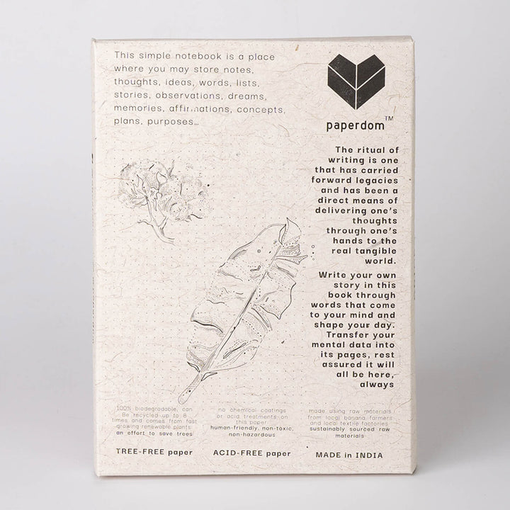 Ruled Sustainable Personalized Journal| 144 Pages, A5