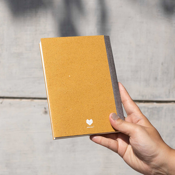 Sustainable Personalized Blank Notebook | 96 Pages, B6