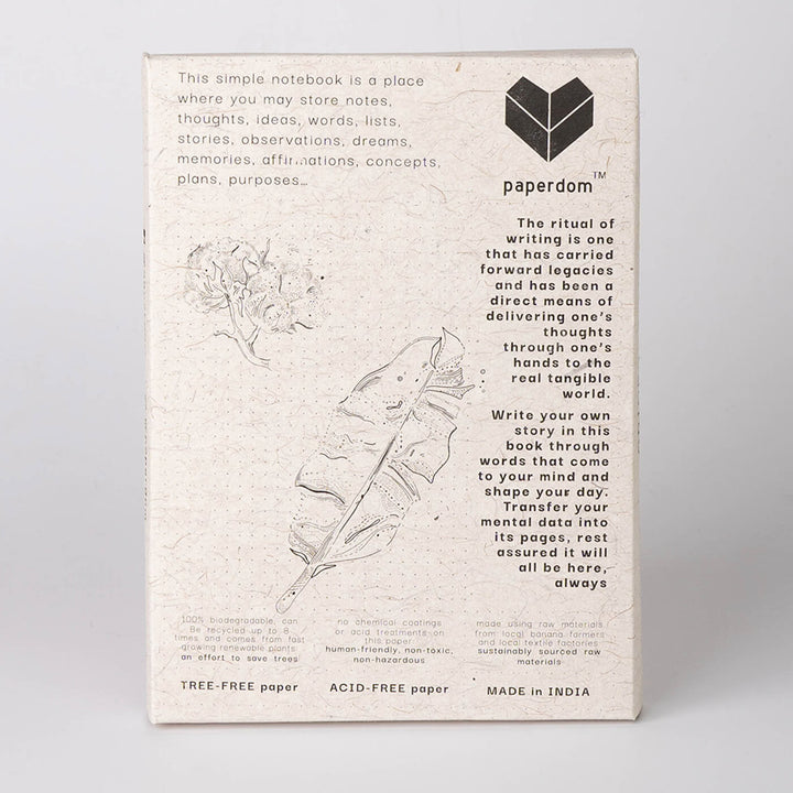 Tree-free Personalized Crossed Grid Journal| 96 Pages, A5