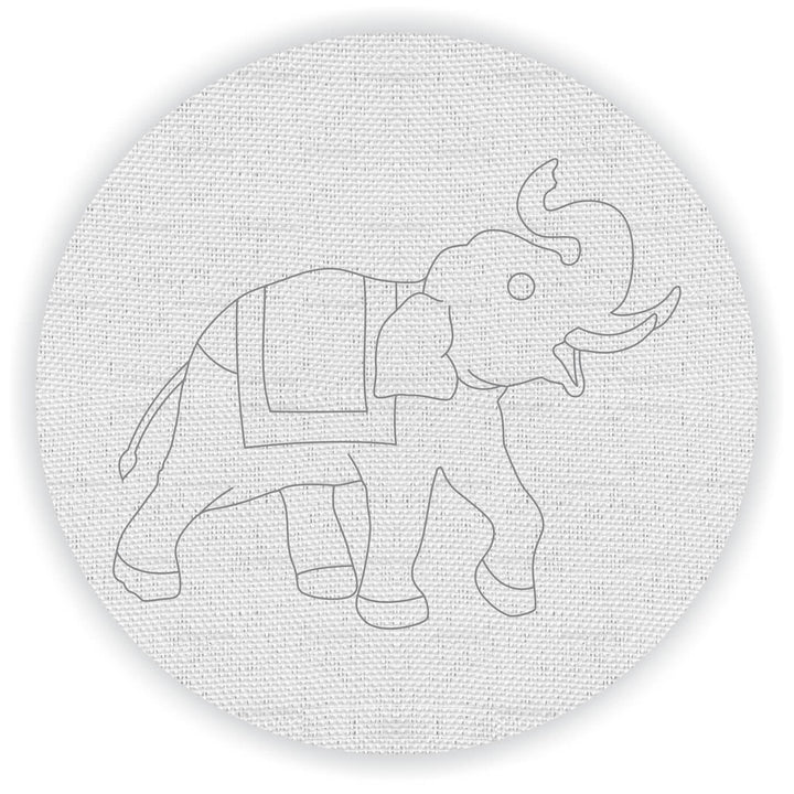 Trial Pack - Animal and Bird Motifs Premarked Canvas Bases - Set of 6