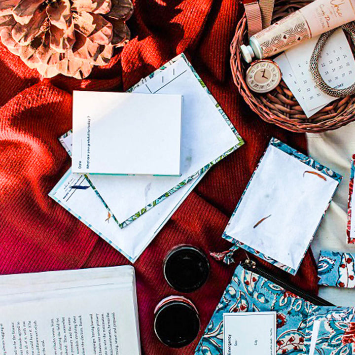Eco-friendly Handmade Blue Elephant Gratitude Hamper