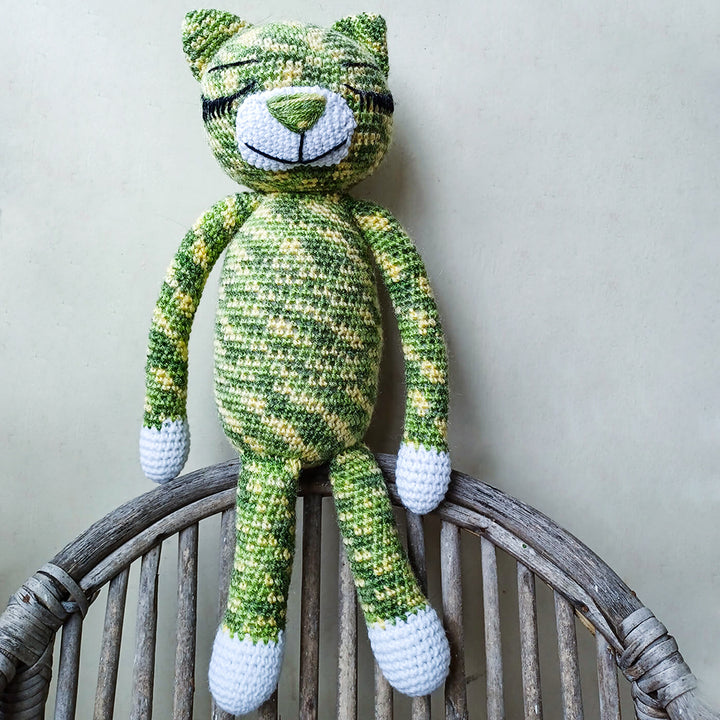 Large Cat Amigurumi Crochet Toy