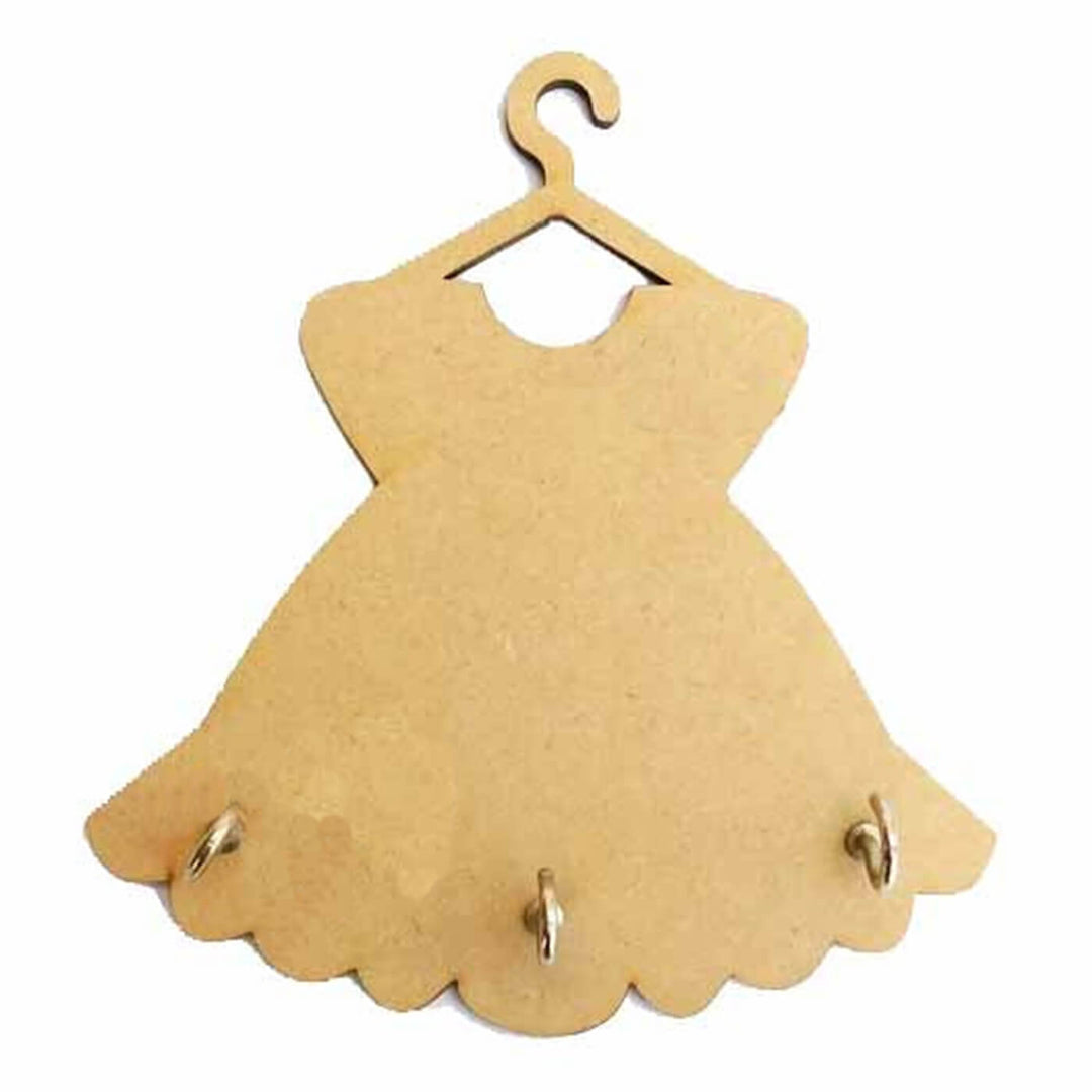 Ready to Paint MDF Key Holder - Frock
