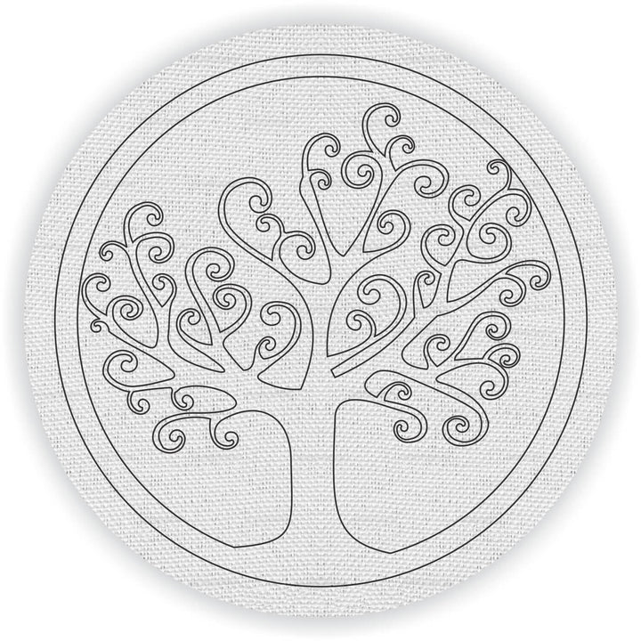 Trial Pack - Flora and Fauna Premarked Canvas Bases - Set of 7