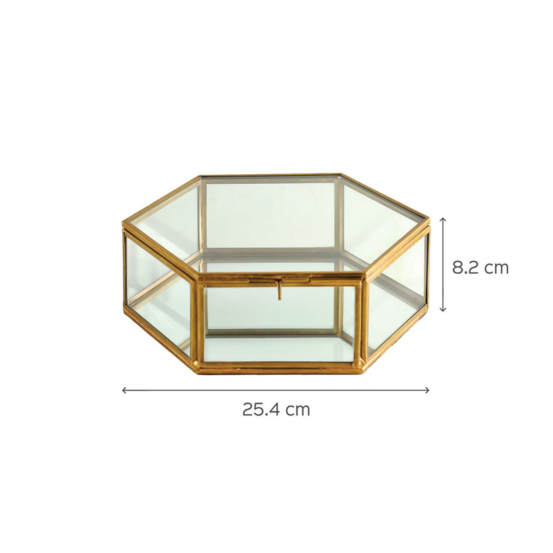 Hexagonal Jewellery Box