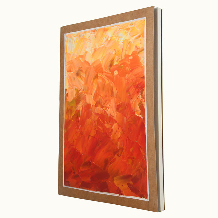 Hand-painted Diary - Mighty Fire