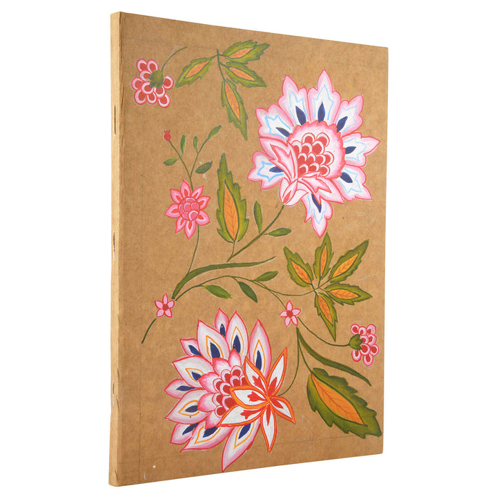 Hand-painted Diary - Mughal Chintz