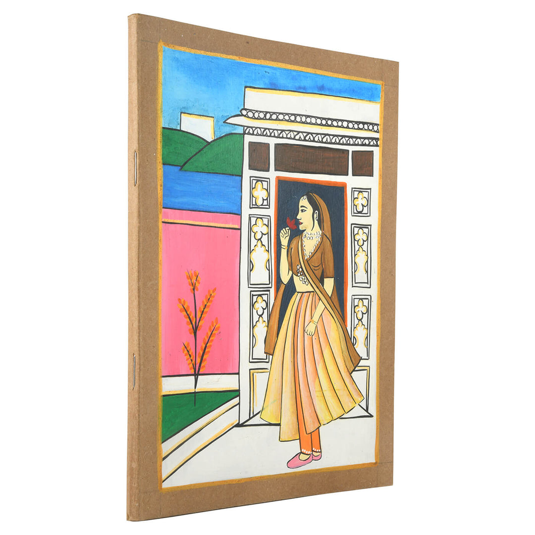 Hand-painted Diary - Mughal Rani