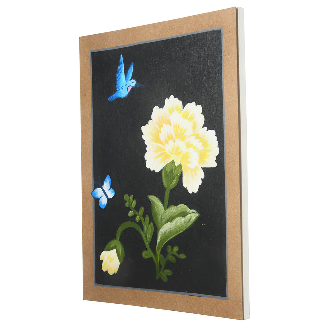 Hand-painted Diary - Vintage Carnation