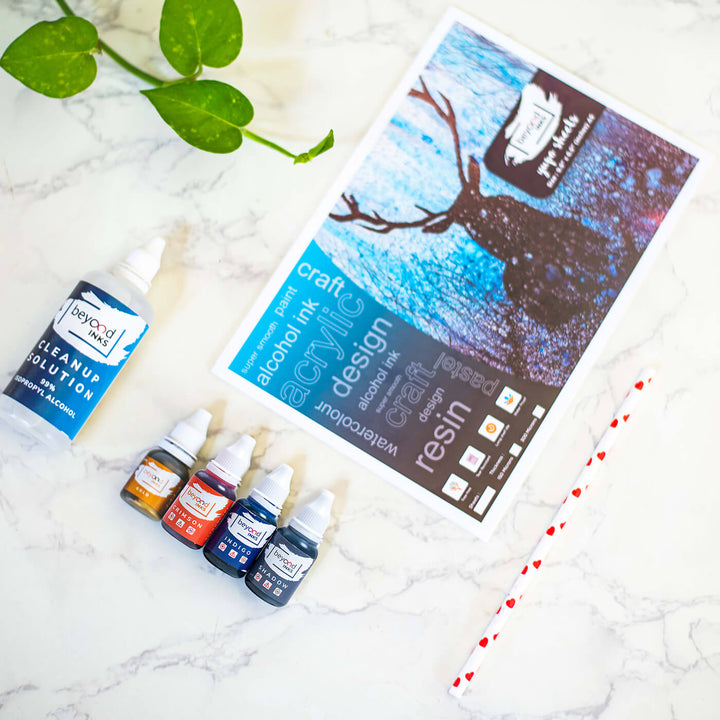 Alcohol Inks DIY Kit - Beginner