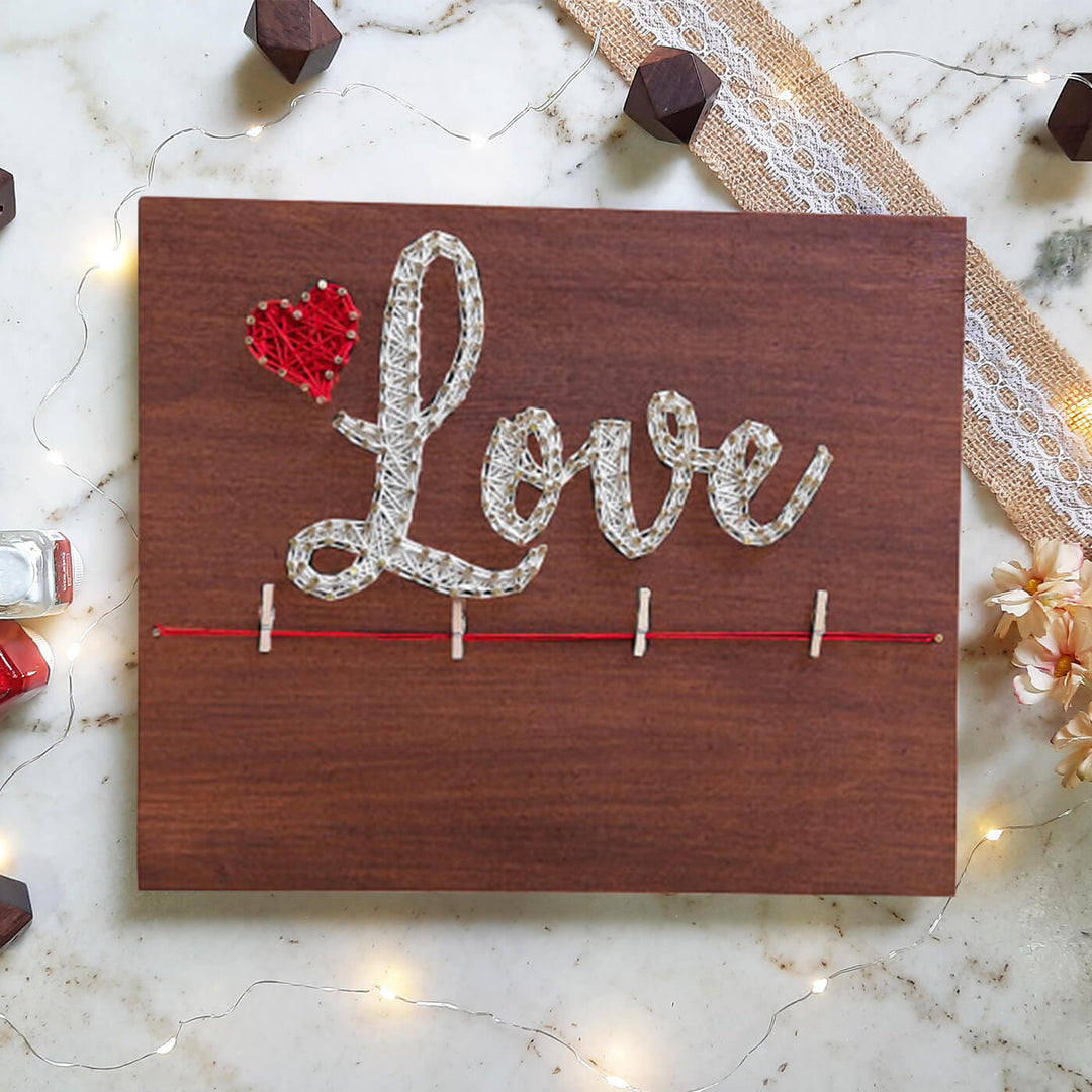 String Art DIY Kit - Love - Zwende