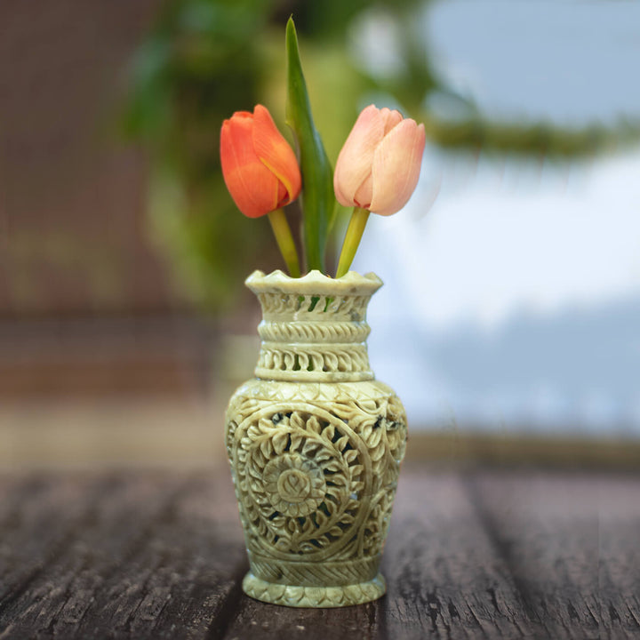 Gaura Stone Flower Vase