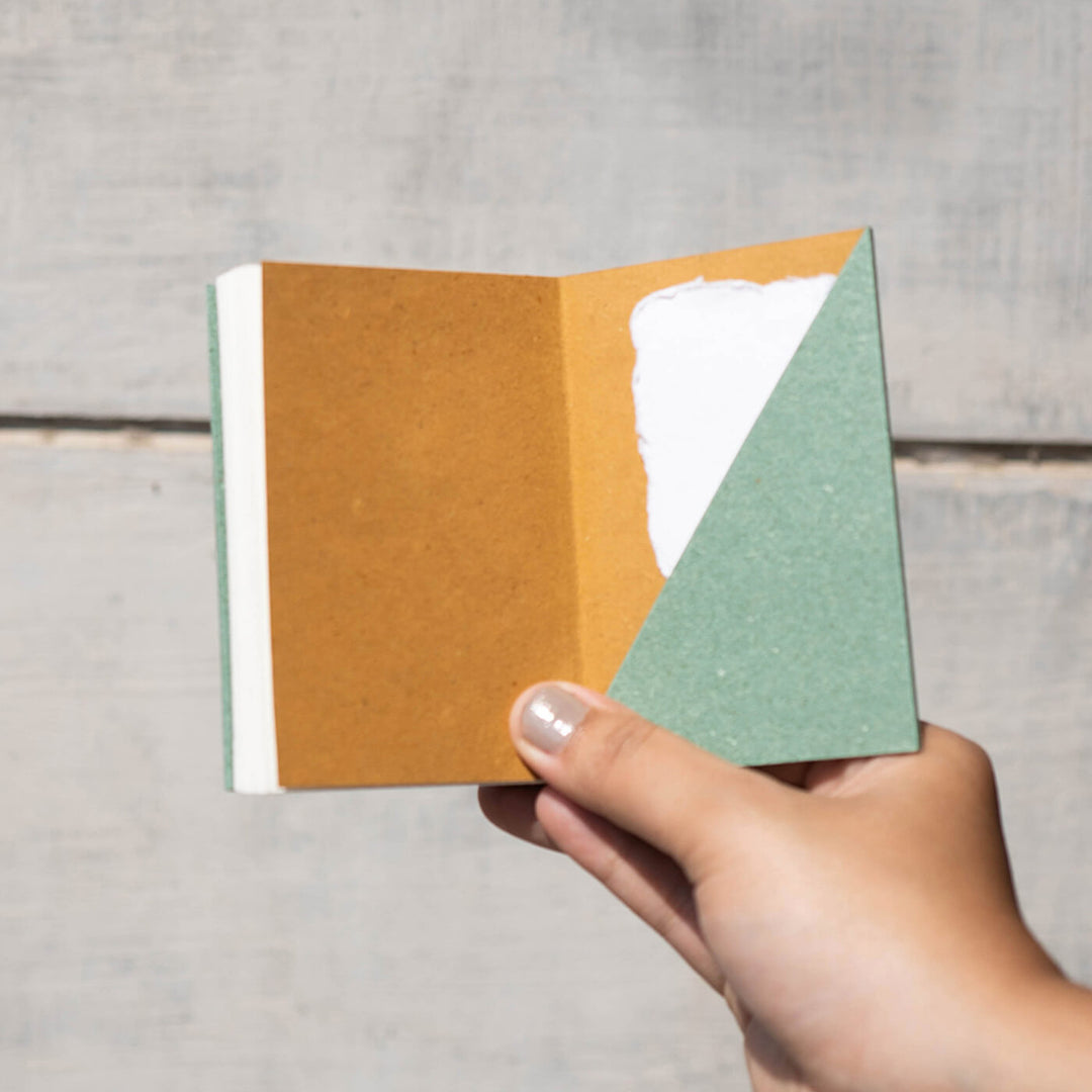 Sustainable Personalized Blank Notebook | 96 Pages, A7