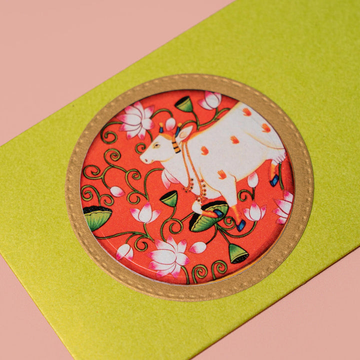 Cow Motif Gift Envelopes