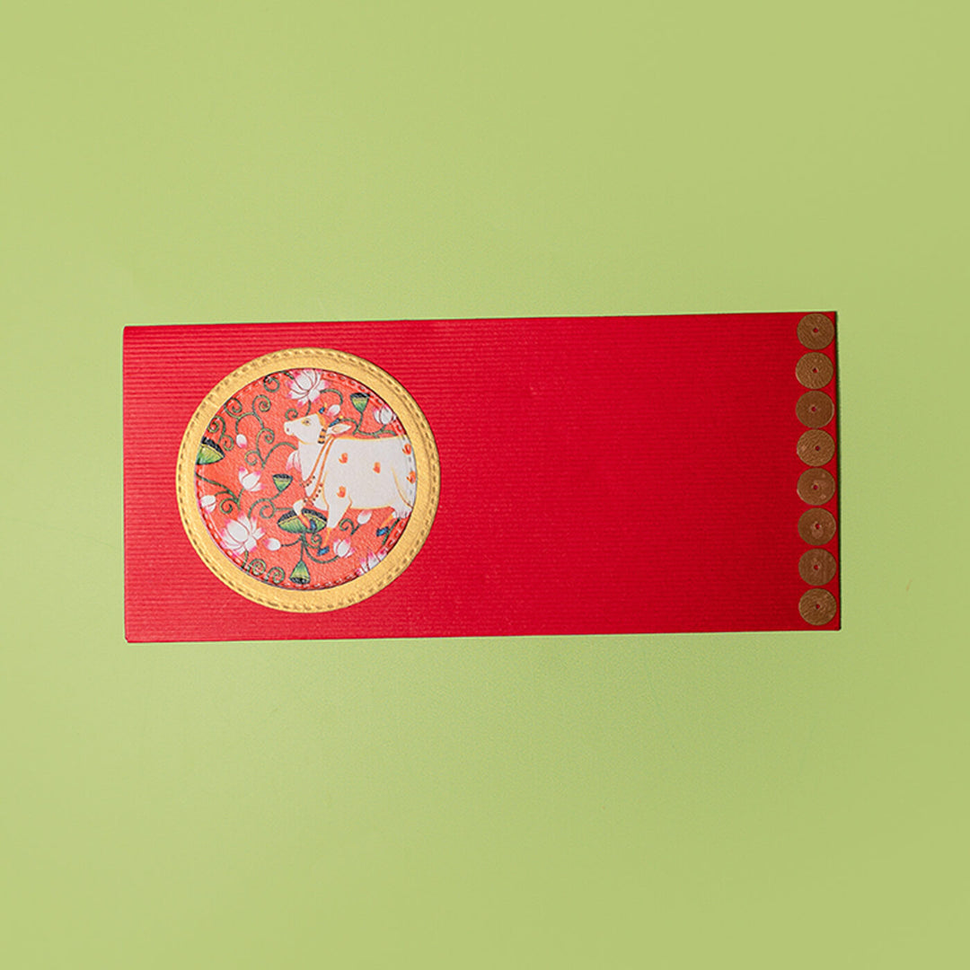 Cow Motif Gift Envelopes