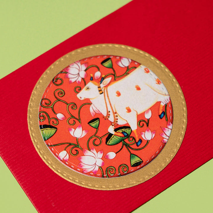 Cow Motif Gift Envelopes