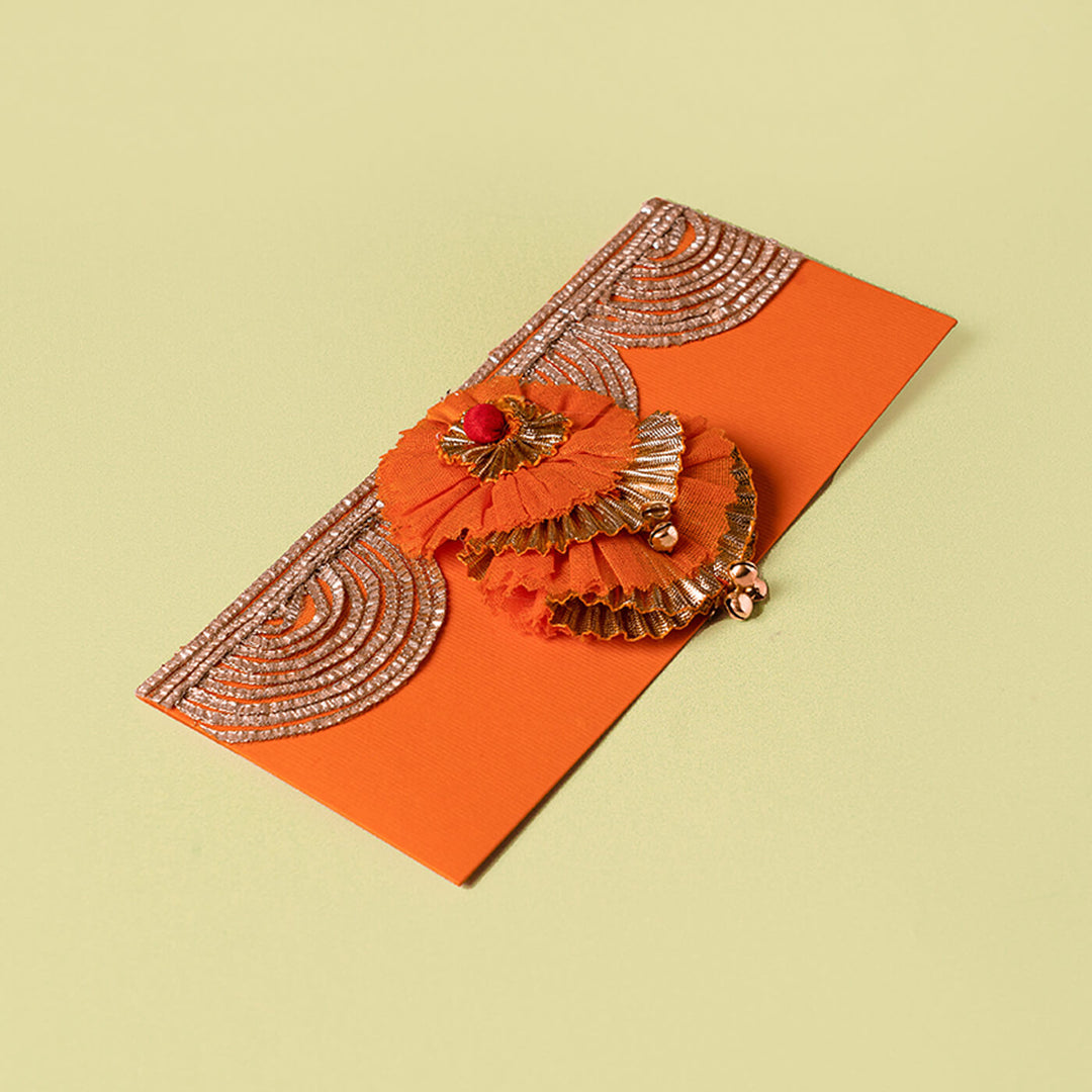Fabric Flower Gift Envelopes
