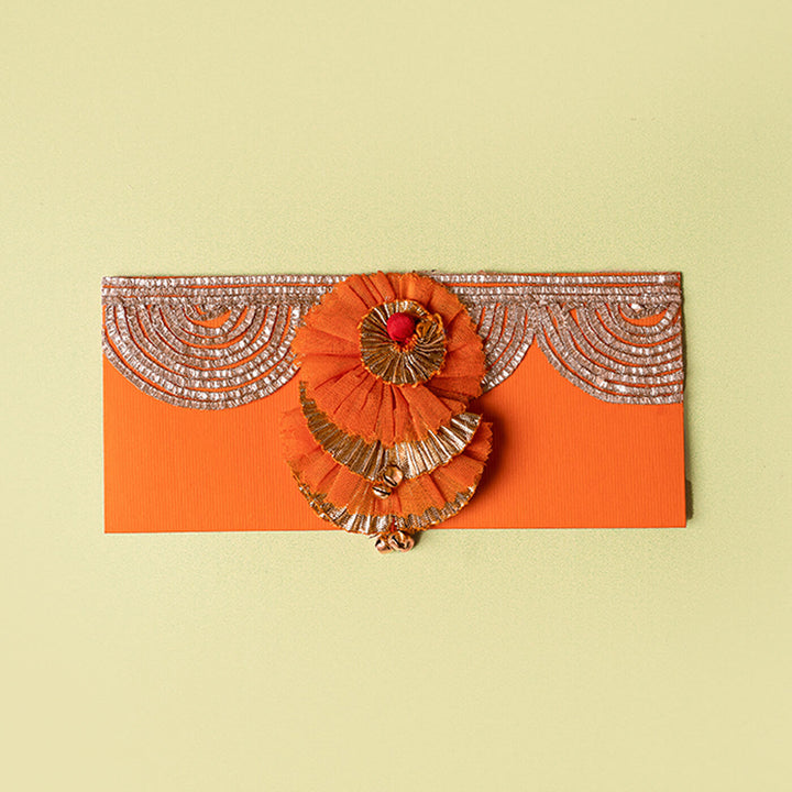Fabric Flower Gift Envelopes