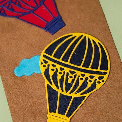 Hot Air Balloon Brown Gift Envelopes