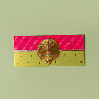 Lehariya with Gota Gift Envelopes
