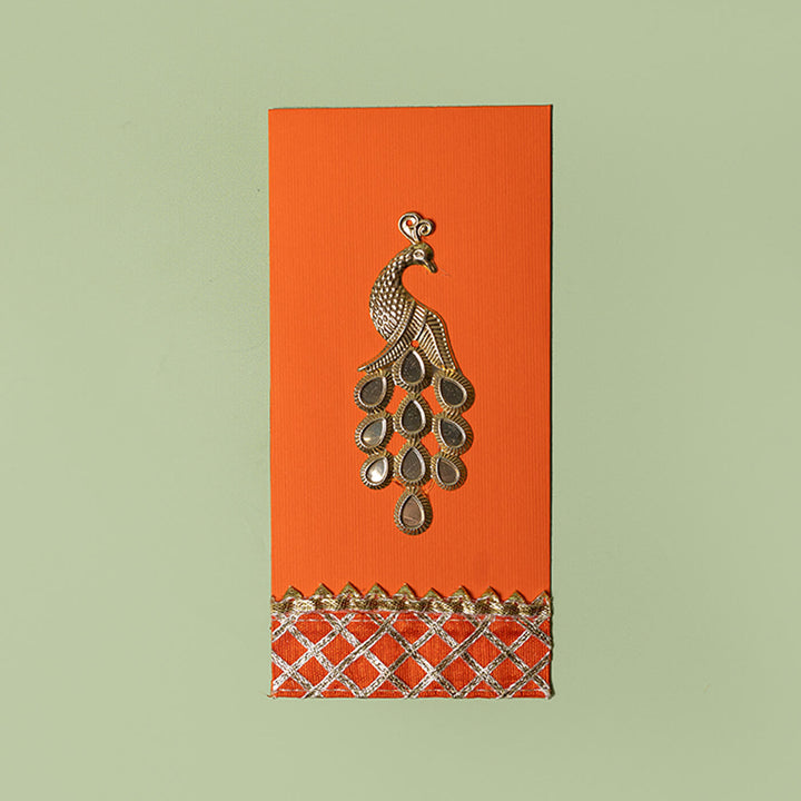 Peacock Motif Gift Envelopes