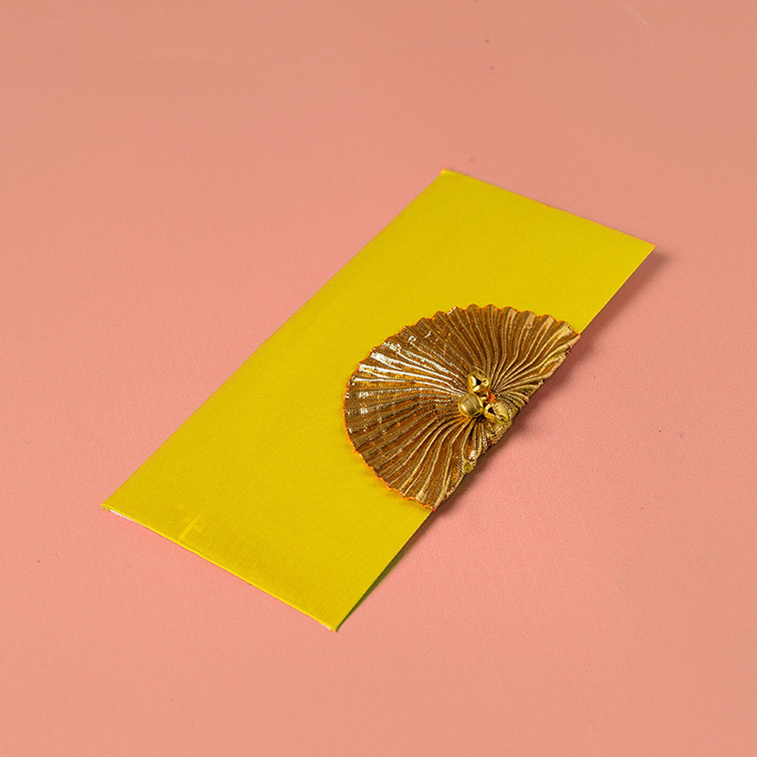 Satin Gift Envelopes with Gota Flower