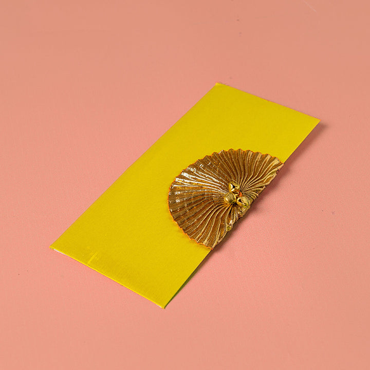 Satin Gift Envelopes with Gota Flower